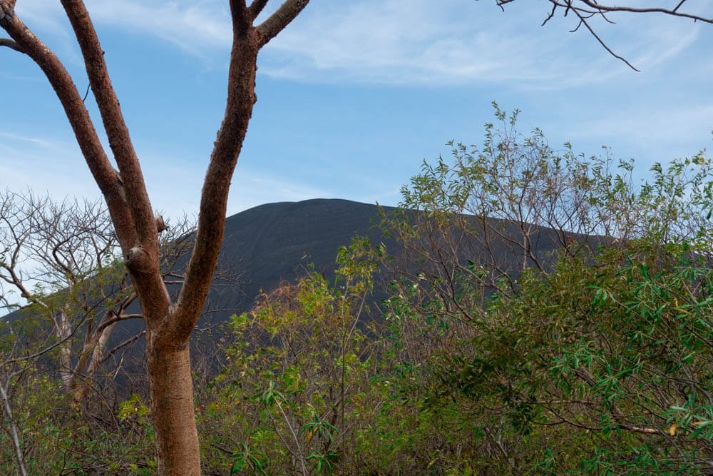 De vulkaan Cerro Negro in Nicaragua