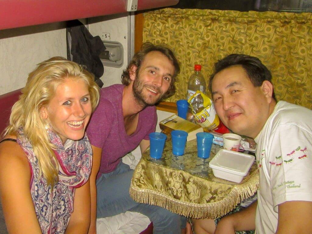 Mongoolse Bair vertelt ons alles over de Buriats in de Transsiberië Express