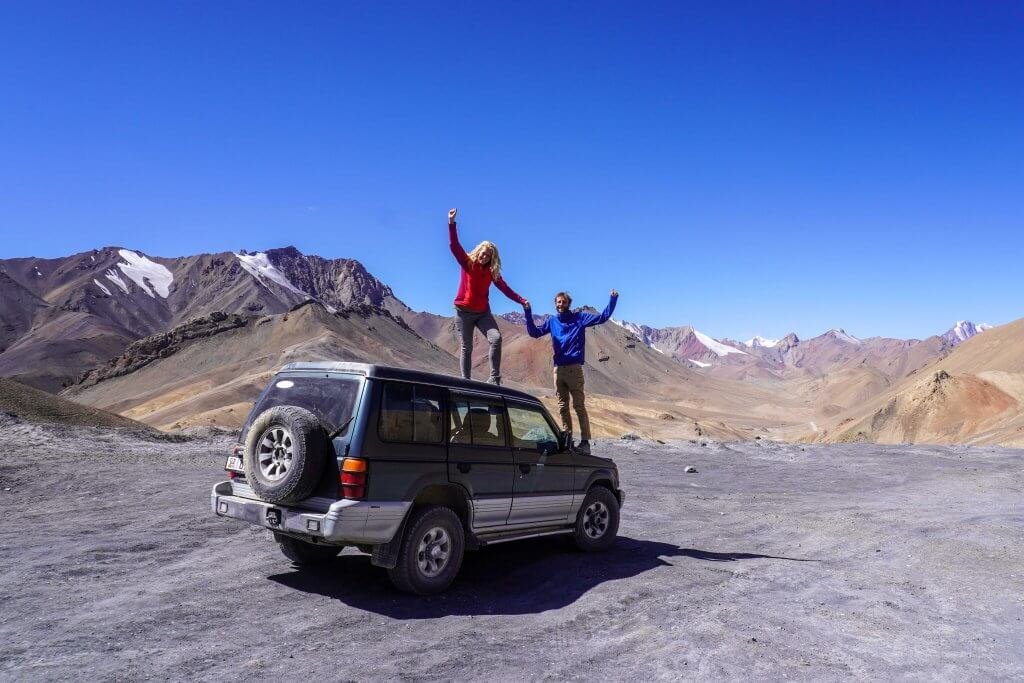 Pamir Highway in Tadzjikistan