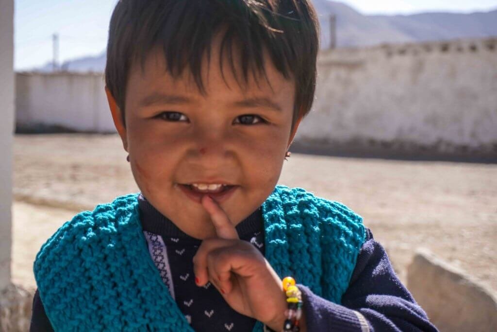 De jeugd in Murghab in de Pamirs in Tadzjikistan
